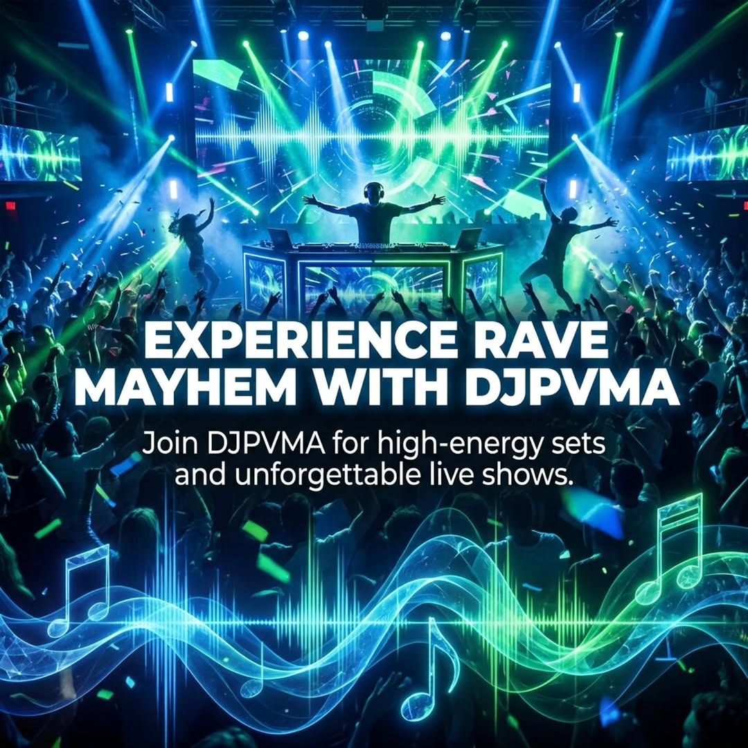 Lights Down, Bass Up: Experience Rave Mayhem with DJPVMA